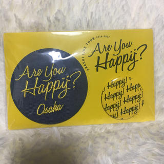 Are you Happy？バッジセット(アイドルグッズ)