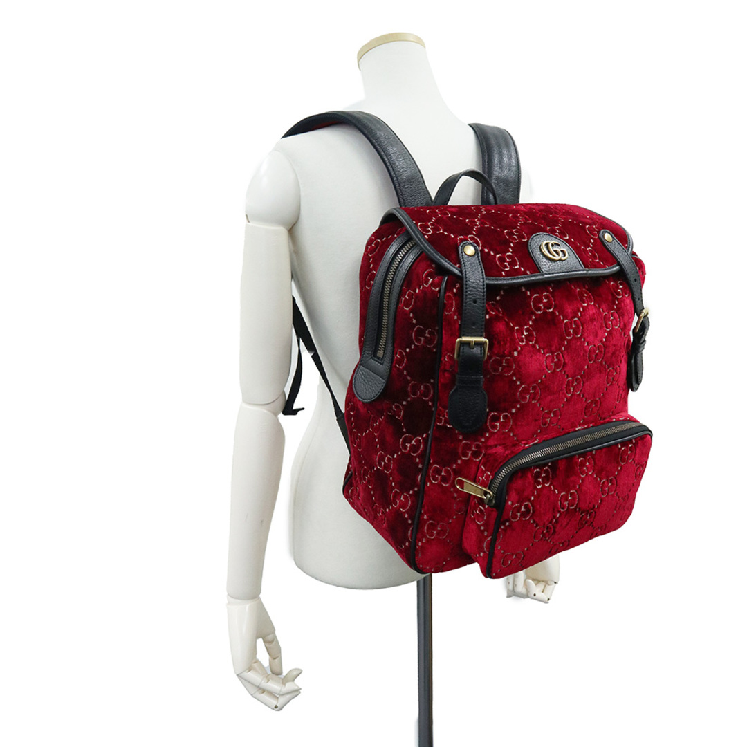 Gucci - グッチ スモール ベルベット GG リュック デイパック バック