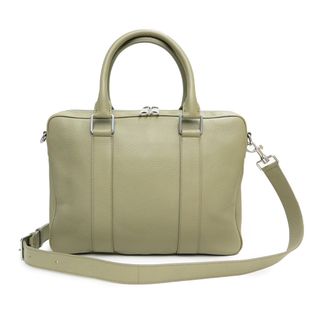 ボッテガヴェネタ(Bottega Veneta)のボッテガヴェネタ クラシック ピロー 2WAY ショルダー ハンドバッグ ビジネスバッグ ブリーフケース 斜め掛け グレインカーフレザー トープ ベージュ 651581 V0AL0 BOTTEGA VENETA（未使用保管品）(ハンドバッグ)