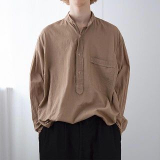 コモリ(COMOLI)のcomoli ベタシャンプルオーバーシャツ 20ss(シャツ)