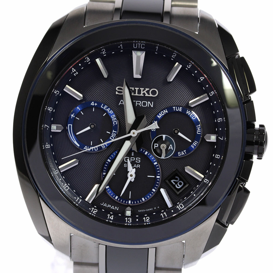 ☆美品【SEIKO】セイコー アストロン SBXC059 ソーラー電波 メンズ_702028【ev20】