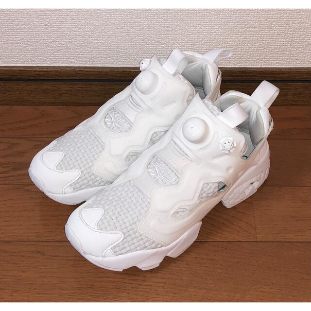 良品 REEBOK INSTA PUMP FURY WOVEN 23.5cm 白 - www.glycoala.com