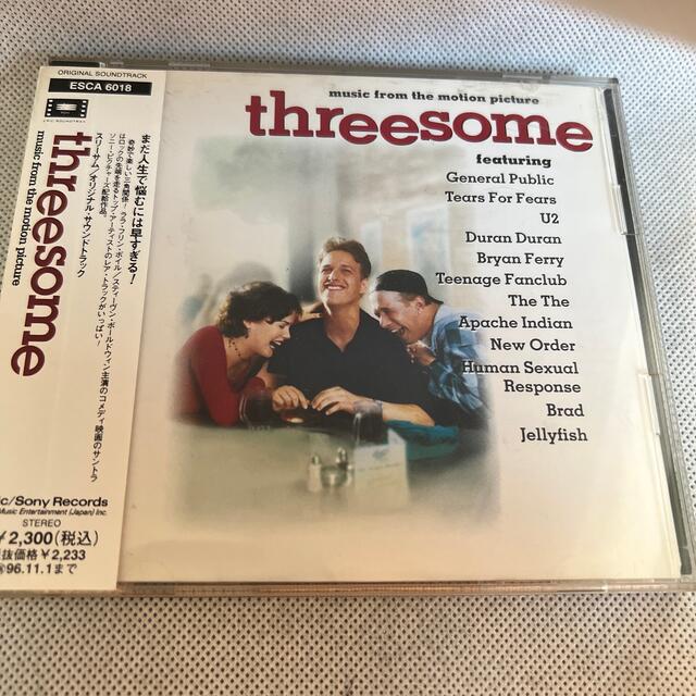 【中古】Threesome/スリーサム-日本盤サントラ CD エンタメ/ホビーのCD(映画音楽)の商品写真