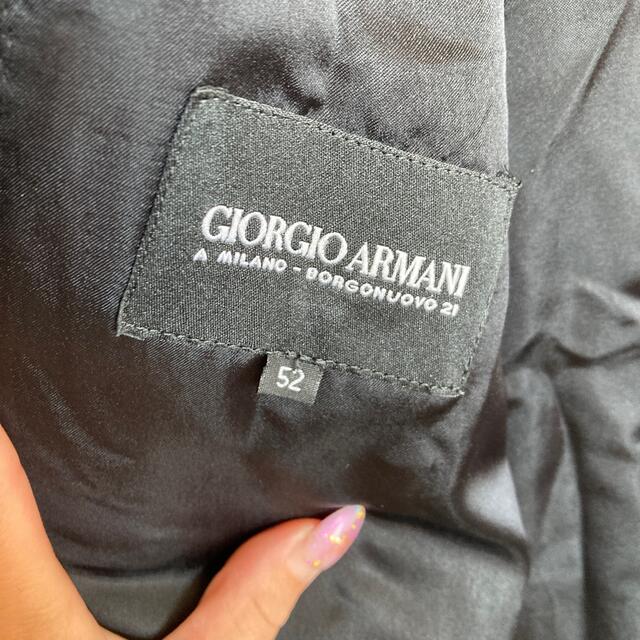 Giorgio Armani - アルマーニ 美品 ロングコート ブラックの通販 by ...