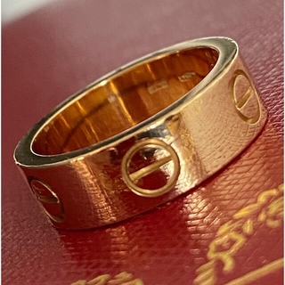 カルティエ(Cartier)の最終お値下げ❣️ 重量多め❣️ カルティエ　ラブリング　YG750   50(リング(指輪))