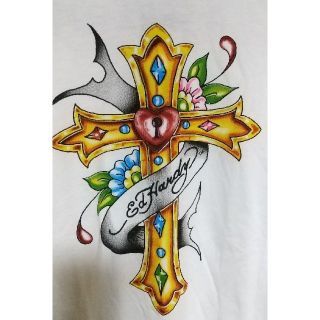 エドハーディー(Ed Hardy)のエド・ハーディー メンズTシャツ 半袖 Lサイズ  新品タグ付き(Tシャツ/カットソー(半袖/袖なし))