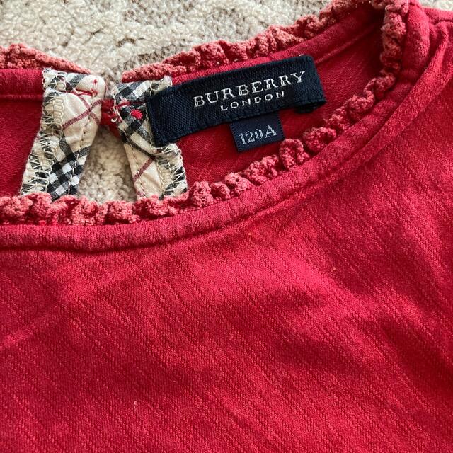 BURBERRY(バーバリー)のバーバリー　タンクトップ　120 キッズ/ベビー/マタニティのキッズ服女の子用(90cm~)(Tシャツ/カットソー)の商品写真