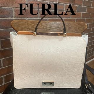 美品‼︎ FURLA  バッグ バイカラー