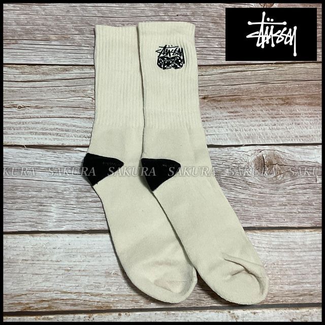 STUSSY(ステューシー)のステューシー　靴下　ソックス　3足セット 308065 メンズのレッグウェア(ソックス)の商品写真