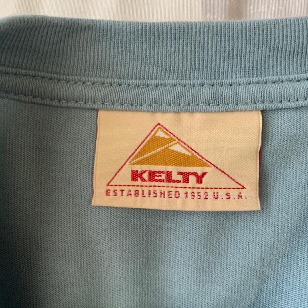 KELTY(ケルティ)のケルティ　tシャツ　水色 メンズのトップス(Tシャツ/カットソー(半袖/袖なし))の商品写真