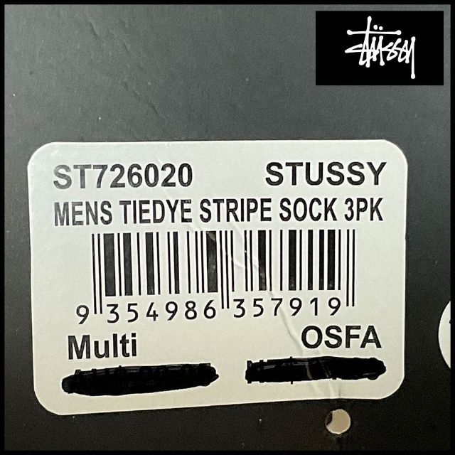 STUSSY(ステューシー)のStussy ステューシー　靴下　ソックス　3足セット（357919） レディースのレッグウェア(ソックス)の商品写真