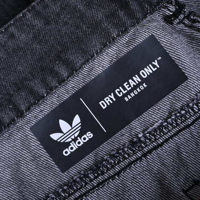 adidas - adidas アディブレイク サイドライン デニム パンツの adidas - adidas アディブレイク サイドライン デニム パンツの