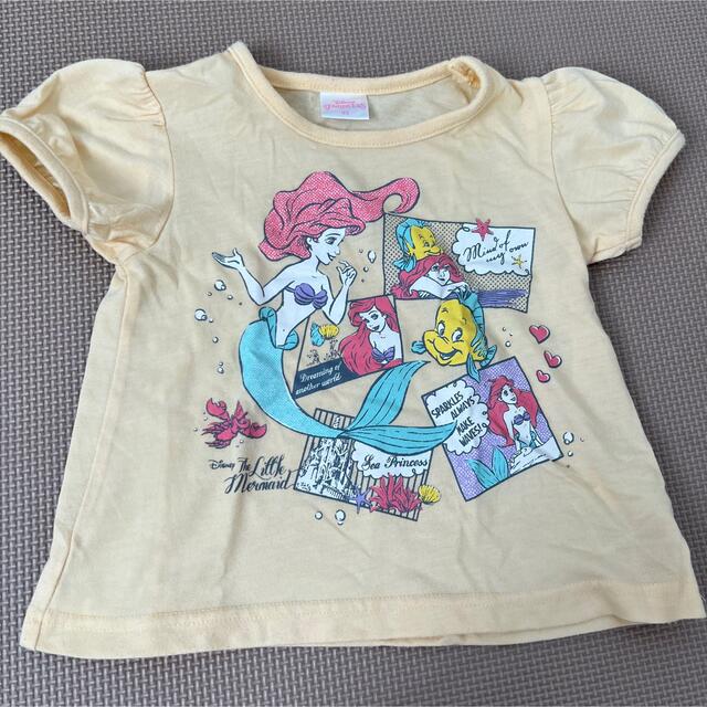 Disney(ディズニー)のディズニー　アリエル　Tシャツ キッズ/ベビー/マタニティのキッズ服女の子用(90cm~)(Tシャツ/カットソー)の商品写真