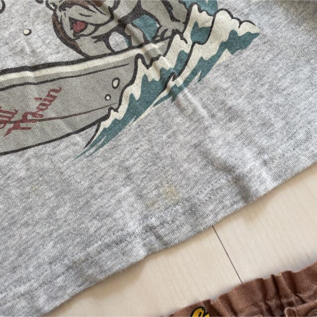 petit main(プティマイン)のTシャツ　短パン　セット キッズ/ベビー/マタニティのベビー服(~85cm)(Ｔシャツ)の商品写真