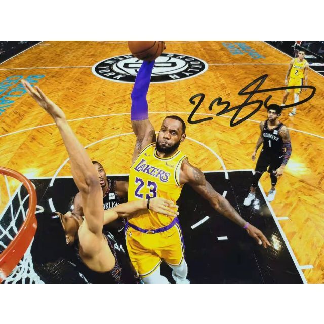 レブロン・ジェームズ LeBron James 直筆サイン入り写真 | wellsprings