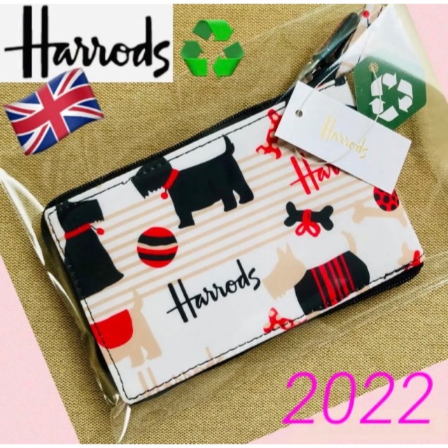 Harrods(ハロッズ)のHarrods 大人気 スコティッシュテリア エコバッグ 最新 送料無料 レディースのバッグ(エコバッグ)の商品写真