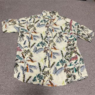 【値下げ】総柄シャツ　Lサイズ(シャツ)