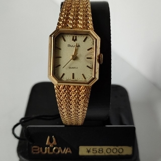 ブローバ(Bulova)のジャンク　BULOVA　ブローバ　ゴールド　金腕時計(腕時計)