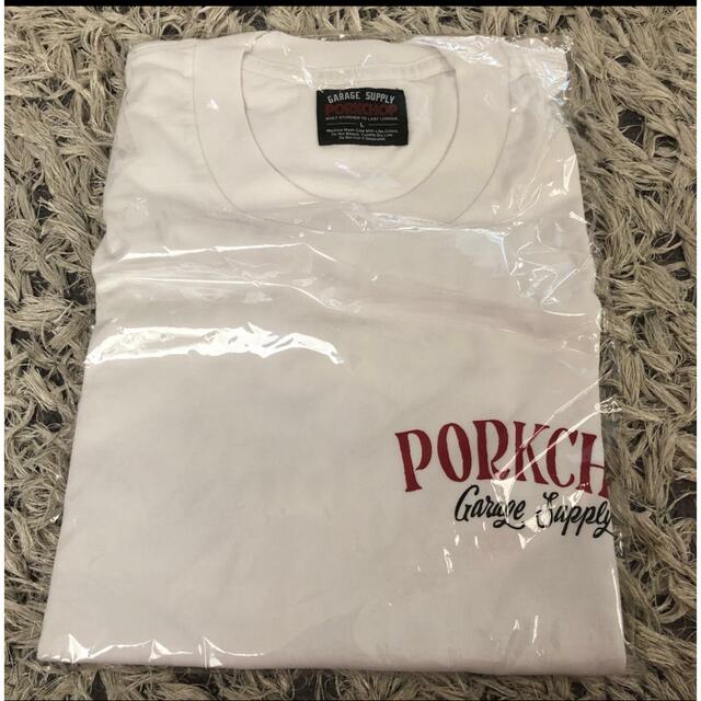 【即完売】ポークチョップ　Tシャツ　ホワイト　白　サイズ　L 2