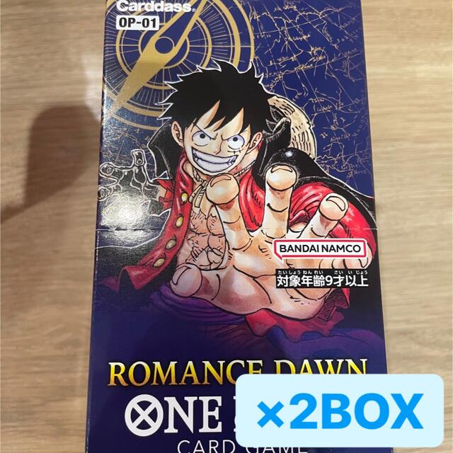 ONE PIECEカードゲーム　ROMANCE DAWN 2BOX 未開封