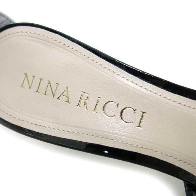 新品 NINA RICCI バイカラー パテント パンプス ニナリッチ