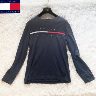 トミーヒルフィガー(TOMMY HILFIGER)のTommyHilfiger トミーヒルフィガー 長袖カットソー スウェット S(カットソー(長袖/七分))