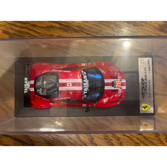 Ferrari(フェラーリ)のLOOKSMART フェラーリ458GTE ルマン2014  値下げ可能 エンタメ/ホビーのおもちゃ/ぬいぐるみ(ミニカー)の商品写真