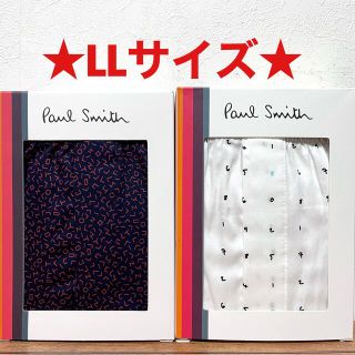 ポールスミス(Paul Smith)の【新品】ポールスミス LLサイズ トランクス 2枚(トランクス)