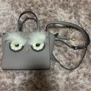 ケイトスペードニューヨーク(kate spade new york)のお盆休み限定　1,000円引きセール中　kate spade グレー　バッグ(ハンドバッグ)