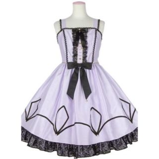 アンジェリックプリティー(Angelic Pretty)のアンジェリックプリティ　JSK パステル紫　最終値下げ(ひざ丈ワンピース)