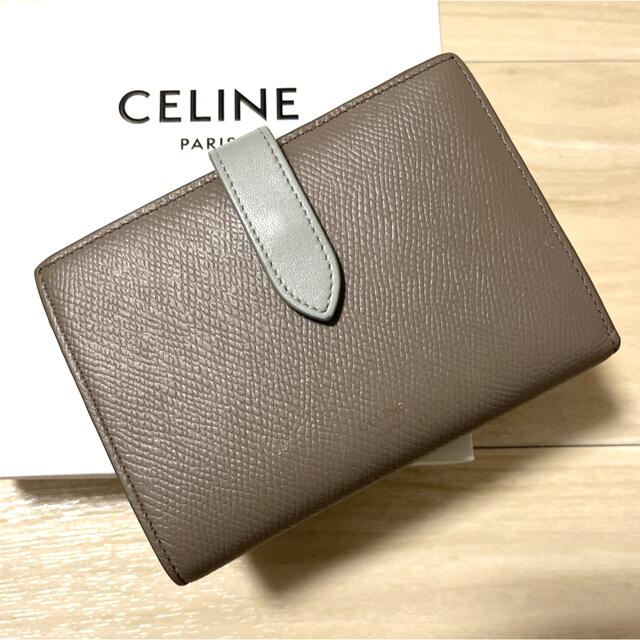 celine   再値下げCELINE 財布 ミディアム ストラップウォレットの