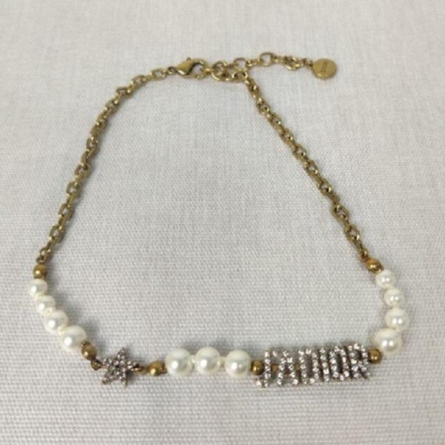直送商品 Christian Dior - ディオール J'ADIOR チョーカー メタル 直営店情報 J'ADIOR チョーカー ネックレス ネックレス