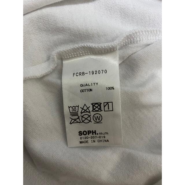 F.C.R.B.(エフシーアールビー)のF.C.R.B. CAMOUFLAGE BOX LOGO TEE WHITE M メンズのトップス(Tシャツ/カットソー(半袖/袖なし))の商品写真