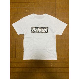 エフシーアールビー(F.C.R.B.)のF.C.R.B. CAMOUFLAGE BOX LOGO TEE WHITE M(Tシャツ/カットソー(半袖/袖なし))