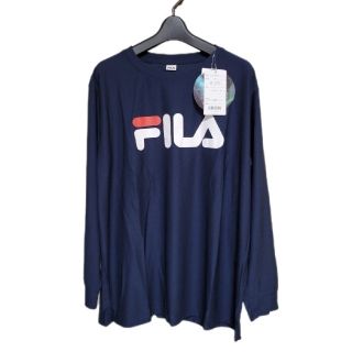 フィラ(FILA)のR61　FILA　長袖ＴシャツLサイズ　New ネイビー(バスケットボール)