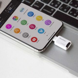 docomo iOS microSDカード リーダー ライター(PC周辺機器)