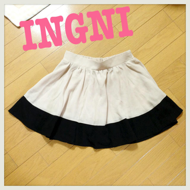 INGNI(イング)のINGNI♡キュロットスカート レディースのスカート(ミニスカート)の商品写真