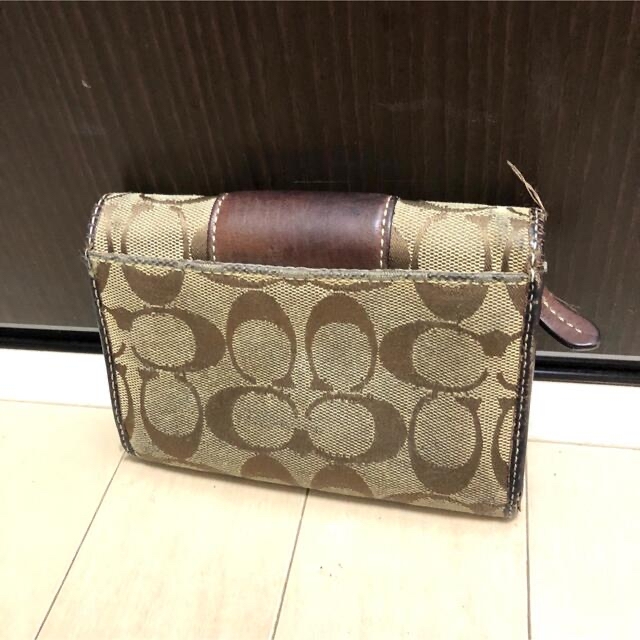 COACH(コーチ)の☆COACH コーチ シグネチャー 小物 財布 折財布 二つ折り財布 レディース レディースのファッション小物(財布)の商品写真