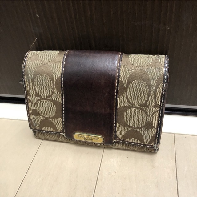 COACH(コーチ)の☆COACH コーチ シグネチャー 小物 財布 折財布 二つ折り財布 レディース レディースのファッション小物(財布)の商品写真