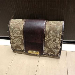 コーチ(COACH)の☆COACH コーチ シグネチャー 小物 財布 折財布 二つ折り財布 レディース(財布)