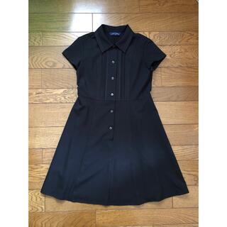 CHOPIN 黒　半袖　ワンピース　ブラック　フォーマル(ドレス/フォーマル)