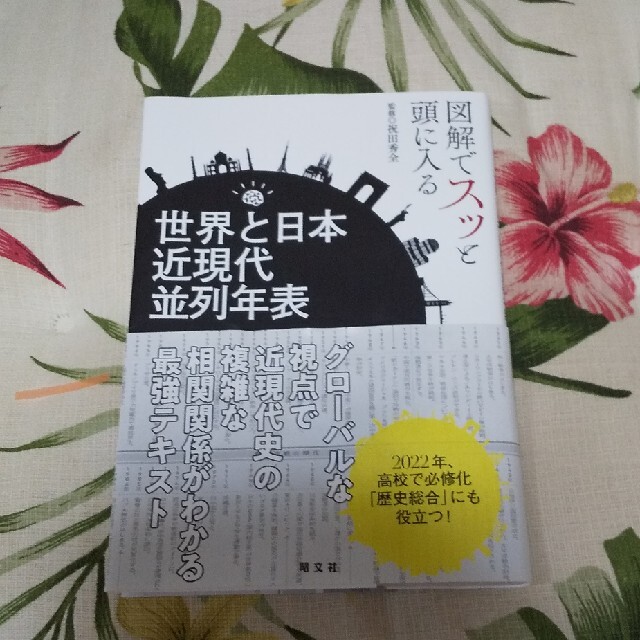 旺文社(オウブンシャ)の図解でスッと頭に入る世界と日本近現代並列年表 エンタメ/ホビーの本(語学/参考書)の商品写真