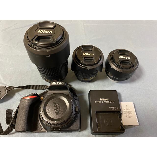それぞれ Nikon ダブルズームレンズ+単焦点35mmの通販 by To_Chan's