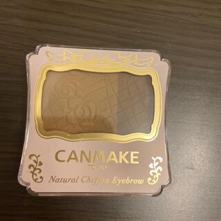 CANMAKE - キャンメイク(CANMAKE) ナチュラルシフォンアイブロウ 03 シナモンクッ