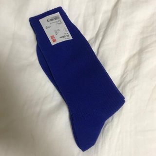 ユニクロ(UNIQLO)の新品 UNIQLO ユニクロ リブソックス 靴下 25-27cm(ソックス)