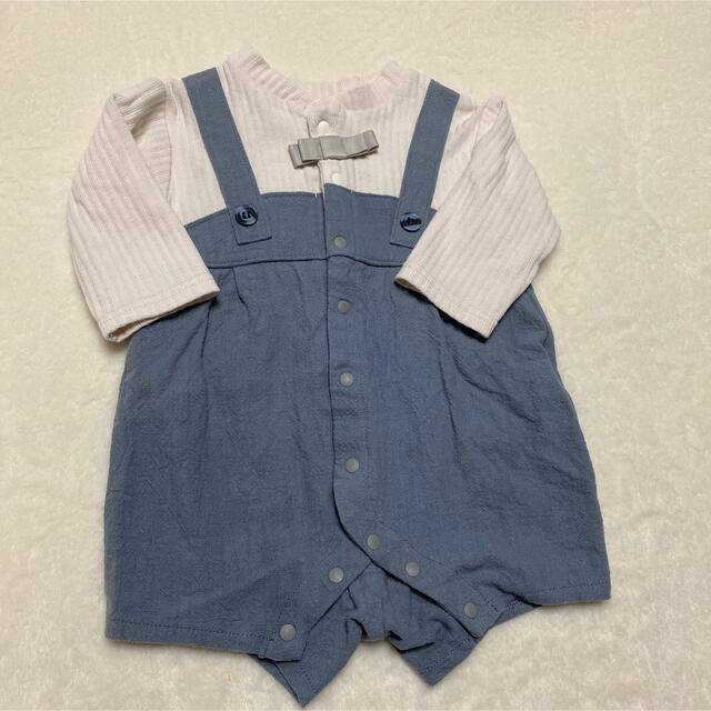 F.O.KIDS(エフオーキッズ)の【秋冬大活躍！】アプレレクール　男の子　長袖ロンパース　70サイズ☆ キッズ/ベビー/マタニティのベビー服(~85cm)(ロンパース)の商品写真