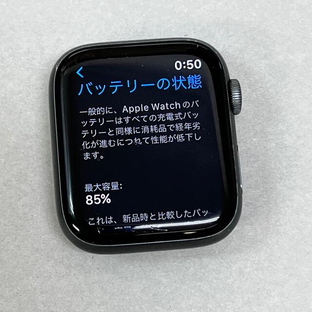 Apple Watch(アップルウォッチ)のW538 Apple Watch Series4 44mm アルミ  セルラー メンズの時計(腕時計(デジタル))の商品写真