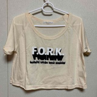 ローリーズファーム(LOWRYS FARM)のローリーズファーム  ミニTシャツ　ショート丈Tシャツ(Tシャツ(半袖/袖なし))