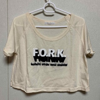 ローリーズファーム(LOWRYS FARM)のローリーズファーム  ミニTシャツ　ショート丈Tシャツ(Tシャツ(半袖/袖なし))