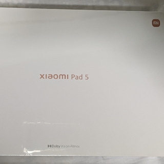 アンドロイド(ANDROID)のXiaomi Pad 5 6/128GB 国内版 シュリンク未開封 ホワイト(タブレット)